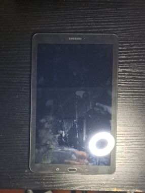 Samsung Black Tablet with Front Camera